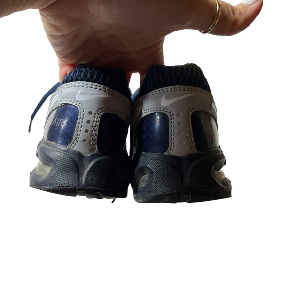 Nike Air Max shoes men's 7.5 Torch 4 Obsidian Blue Wolf Gray Running 343846-41 - Picture 4 of 7